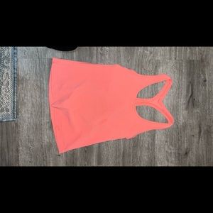 lululemon pink size 6 cropped tank top
